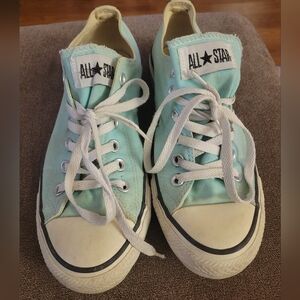 Light Blue Canvas Converse